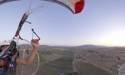 360º Sunrise Paramotor Flight over Pinoso, Spain | Full Biplace Trike Experience VR Video 360º Sunrise Paramotor Flight over Pinoso, Spain | Full Biplace Trike Experience VR