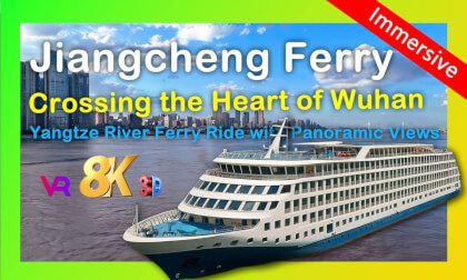 Crossing the Heart of Wuhan Yangtze River Ferry Ride with Panoramic Views | 穿越武汉之心, 乘长江轮渡感受两岸风光 Crossing the Heart of Wuhan Yangtze River Ferry Ride with Panoramic Views | 穿越武汉之心, 乘长江轮渡感受两岸风光