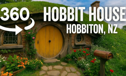 360° Tour Inside a Real Hobbit House in Hobbiton, New Zealand! | Lord of the Rings Movie Set VR Video 360° Tour Inside a Real Hobbit House in Hobbiton, New Zealand! | Lord of the Rings Movie Set VR