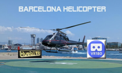 Barcelona Helicopter V2 VR Video Barcelona Helicopter V2 VR