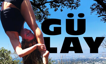 Circus Artist Gulay Aerial Straps Los Angeles VR 180 3D Circus Artist Gulay Aerial Straps Los Angeles VR 180 3D