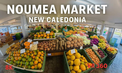Nouméa Market Walkthrough | 360° VR Tour from Cruise Port | New Caledonia VR Video Nouméa Market Walkthrough | 360° VR Tour from Cruise Port | New Caledonia VR