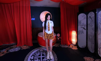 狸妖妖liyaoyao 20250620001 桃花旗袍 3D VR 180 8K VR Video 狸妖妖liyaoyao 20250620001 桃花旗袍 3D VR 180 8K VR