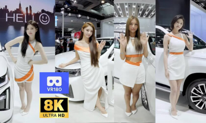 GAC Trumpchi models at the Changchun Auto Show VR Video GAC Trumpchi models at the Changchun Auto Show VR
