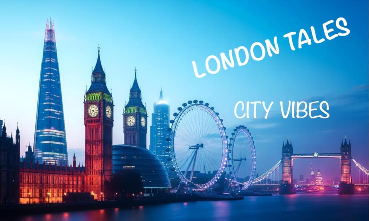 London Tales, City Vibes in Stunning 4K - Relaxing Scenery With Calming Music