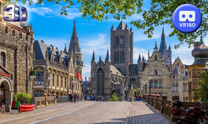 Gand, Ostende Belgium, Dunkerque VR 180 3D France 2023 VR Video Gand, Ostende Belgium, Dunkerque VR 180 3D France 2023 VR