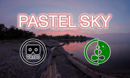 VR180 PASTEL SKY | Calm Nature for Relaxation | 8K VR Video VR180 PASTEL SKY | Calm Nature for Relaxation | 8K VR