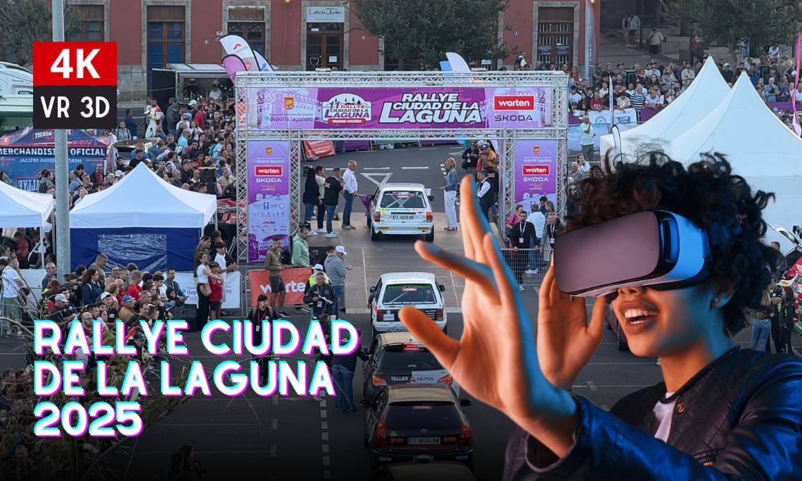 Rallye Ciudad de La Laguna 2025 en VR180 3D | ¡Vive la emoción en 180 grados!