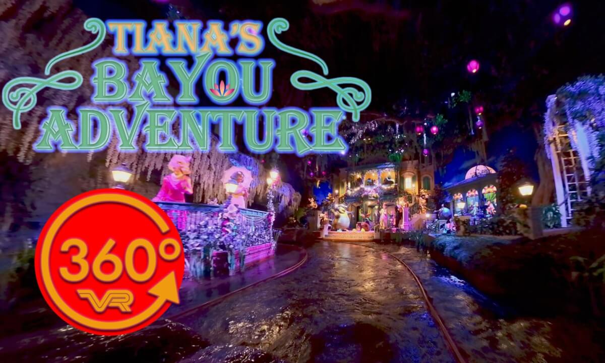 Tiana's Bayou Adventure at Magic Kingdom! | Insta360 X5 8K 360 POV!