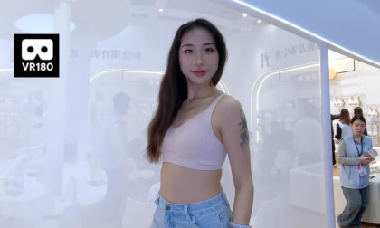 Shenzhen Underwear Exhibition Record 01 VR Video Shenzhen Underwear Exhibition Record 01 VR