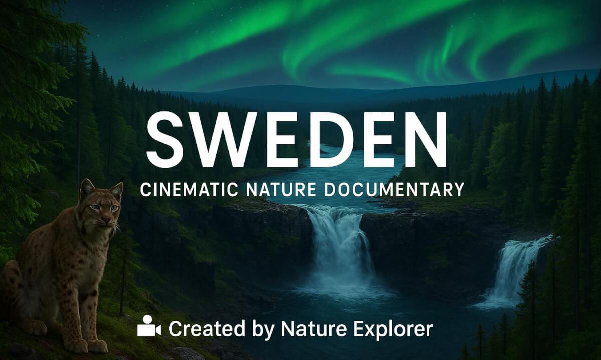 Sweden — A Country With 100,000 Lakes | A Nature Documentary by nature explorer