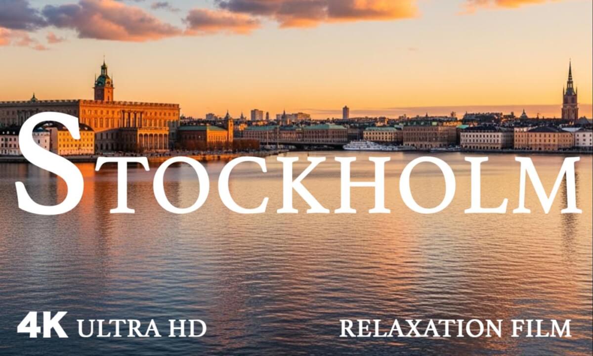 Stockholm, The Nordic Gem - Relaxing Scenery With Calming Music