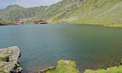 8K breath taking mountains meeting a lake in Romania 🇷🇴 8K breath taking mountains meeting a lake in Romania 🇷🇴