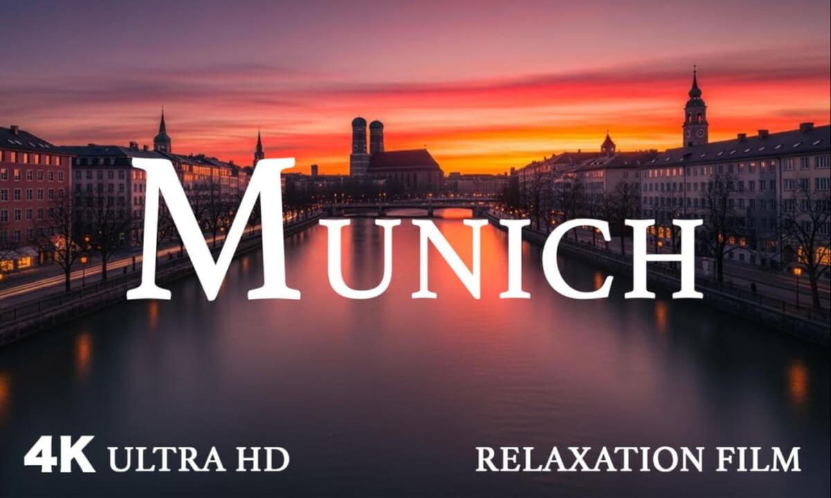 Munich, The Bavarian Capital - Relaxing Scenery With Calming Music