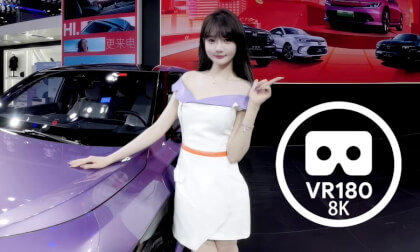 Model for Changchun Auto Expo @抱起小熊就跑 VR Video Model for Changchun Auto Expo @抱起小熊就跑 VR