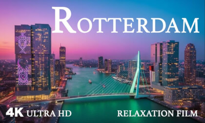 Rotterdam, The Modern Charm in Stunning 4K - Relaxing Scenery With Calming Music VR Video Rotterdam, The Modern Charm in Stunning 4K - Relaxing Scenery With Calming Music VR