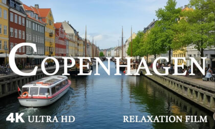 Copenhagen, The Charming Heart of Denmark - Relaxing Scenery With Calming Music VR Video Copenhagen, The Charming Heart of Denmark - Relaxing Scenery With Calming Music VR