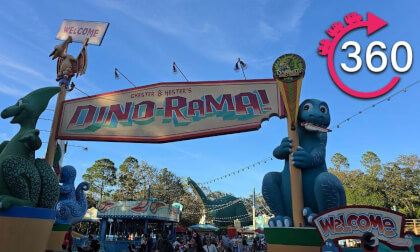 VR 360º Tour of Dino-Rama at Disney's Animal Kingdom *Now Defunct*