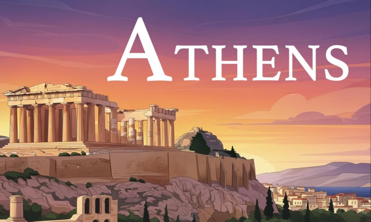 Athens, The Timeless Beauty - Relaxing Scenery With Calming Music
