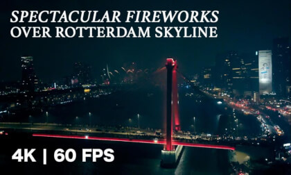 Spectacular Fireworks Over Rotterdam Skyline - 60 FPS in Stunning 4K + Dolby Vision HDR Spectacular Fireworks Over Rotterdam Skyline - 60 FPS in Stunning 4K + Dolby Vision HDR