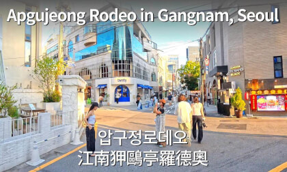 Apgujeong Rodeo: Where Seoul's Top 0.1% Live | Walk the City's Most Exclusive Neighborhood VR Video Apgujeong Rodeo: Where Seoul's Top 0.1% Live | Walk the City's Most Exclusive Neighborhood VR