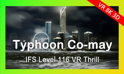 Typhoon Co-may: City in the Storm: 360° Immersive VR View from Suzhou IFS Summit | 风暴中的城市:苏州IFS顶层360°沉浸视角 Typhoon Co-may: City in the Storm: 360° Immersive VR View from Suzhou IFS Summit | 风暴中的城市:苏州IFS顶层360°沉浸视角