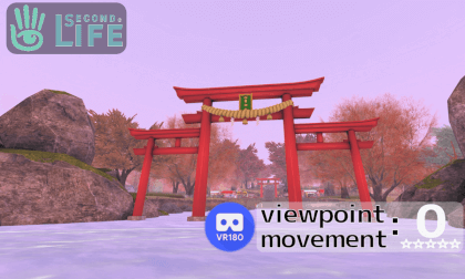 Secondlife - SHIKI Shinto  ( VR180 Ver.)