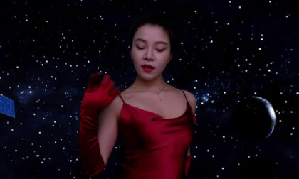 Sizzling Space Siren: A Hot Dance Odyssey in the Cosmos! VR Video Sizzling Space Siren: A Hot Dance Odyssey in the Cosmos! VR