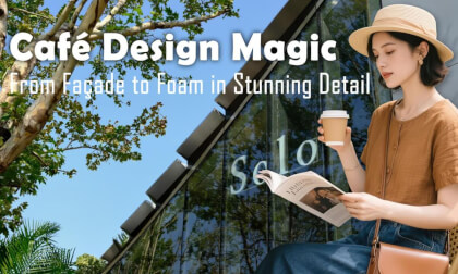 SOLO Café Design Magic: From Façade to Foam in Stunning Detail | SOLO咖啡的设计魔法:从建筑到拉花的每一处惊喜 SOLO Café Design Magic: From Façade to Foam in Stunning Detail | SOLO咖啡的设计魔法:从建筑到拉花的每一处惊喜