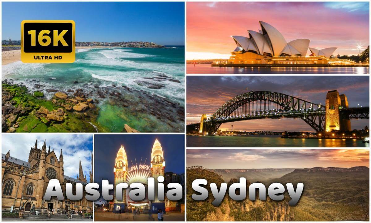 360° 16K 澳大利亚悉尼 | 호주 시드니 | オーストラリアのシドニー | Sydney, Australia