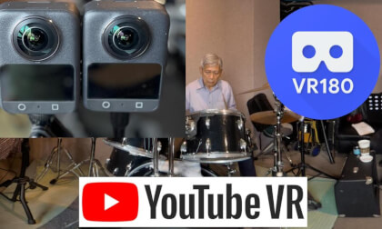 [3DVR] [VR180]  2️⃣ OSMO360 📷 _VR180_ 🆕 test 🉐