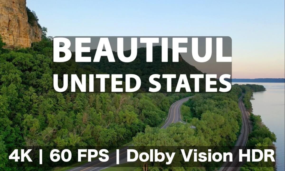 Beautiful United States - 4k at 60 FPS + Dolby Vision HDR