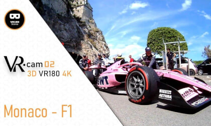 [ VR180 - 4K ] VR.cam - Déchargement des F1 à Monaco Grand Prix 2025