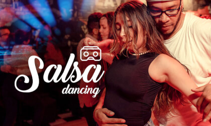 Salsa Dancing in the Night Club Salsa Dancing in the Night Club