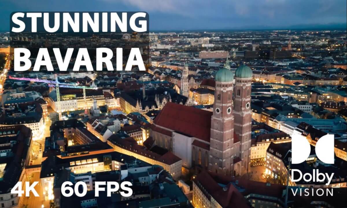 Stunning Bavaria 4K at 60FPS With The Clarity of Dolby Vision HDR