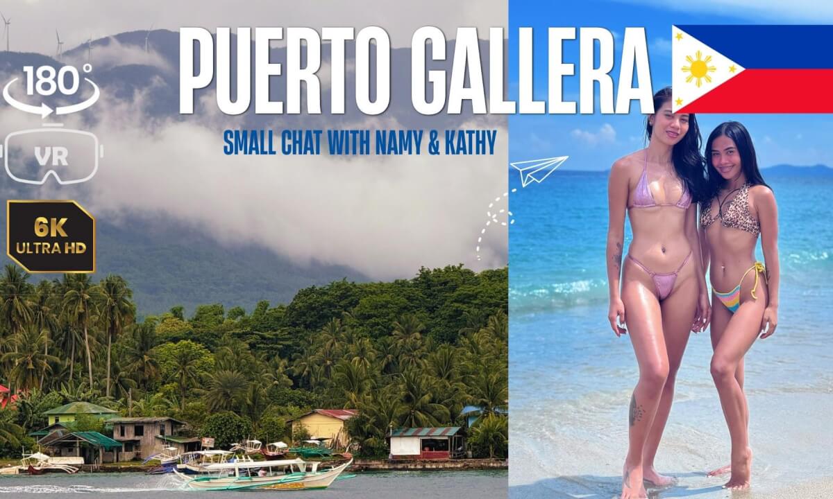 Monsoon Vibes by the Pool! Villa in Puerto Galera – 🇵🇭 Meeting Namy & Kathy in 8K