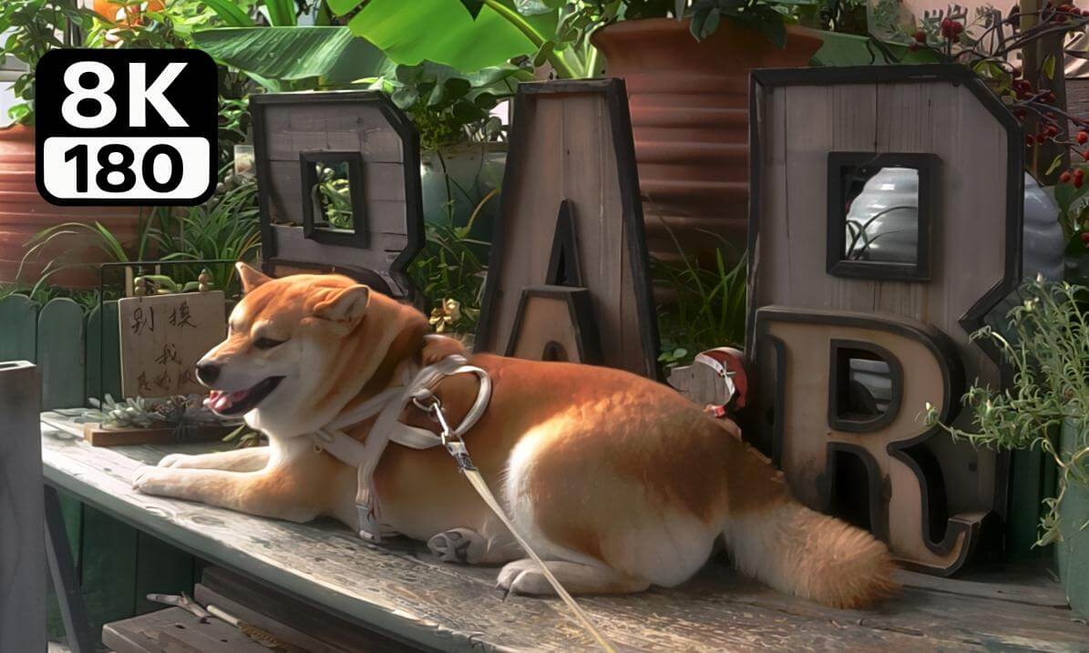 Life is tough, and even dogs have to perform for a living.生活不易,狗狗卖艺。