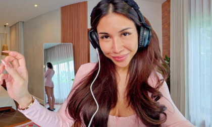 Immersive Relaxation: Air Blowing, Ear Cupping & Mouth Sounds to Help You Fall Asleep | VR180 ASMR |  www.VRwithKaty.com Immersive Relaxation: Air Blowing, Ear Cupping & Mouth Sounds to Help You Fall Asleep | VR180 ASMR |  www.VRwithKaty.com