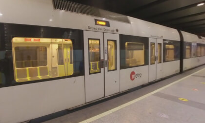 Valencia - metro station and hotel room