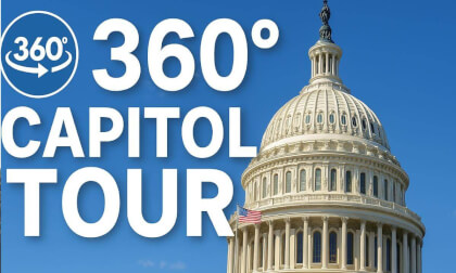 EXPLORE the U.S. Capitol Building like NEVER BEFORE in 8K 360° VR! EXPLORE the U.S. Capitol Building like NEVER BEFORE in 8K 360° VR!