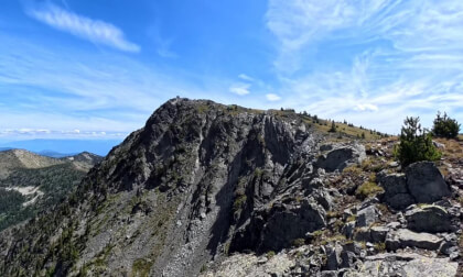 Hike up Old Glory Mountain  from the Tree Line to the Summit near Rossland, British Columbia (8k, 360) Hike up Old Glory Mountain  from the Tree Line to the Summit near Rossland, British Columbia (8k, 360)