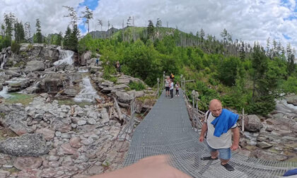 Studenovodské vodopády Vysoké Tatry VR Video Studenovodské vodopády Vysoké Tatry VR