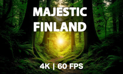 Majestic Finland in 4K 60FPS – Land of a Thousand Lakes and Northern Lights VR Video Majestic Finland in 4K 60FPS – Land of a Thousand Lakes and Northern Lights VR