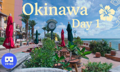 🌺 Okinawa Day 1|Blue Seal Ice Cream・Heiwa Dori・American Village 🏖️ VR Video 🌺 Okinawa Day 1|Blue Seal Ice Cream・Heiwa Dori・American Village 🏖️ VR