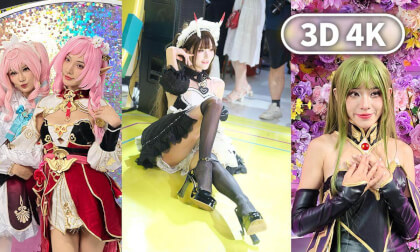 Fantastic cosplay in ChinaJoy 2025 VR Video Fantastic cosplay in ChinaJoy 2025 VR