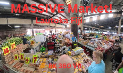 Massive Lautoka Market in 8K 360° | Fiji’s Bustling Local Experience! Massive Lautoka Market in 8K 360° | Fiji’s Bustling Local Experience!