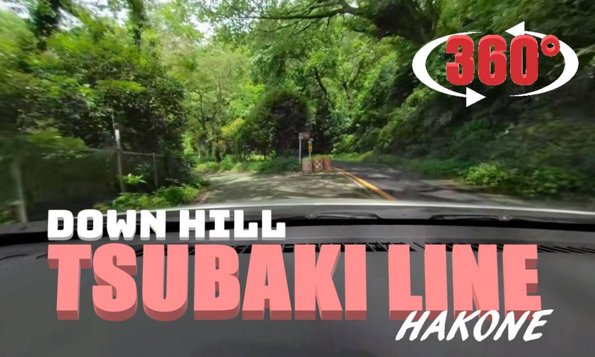 【VR】Initial D drive - Tsubaki Line down hill