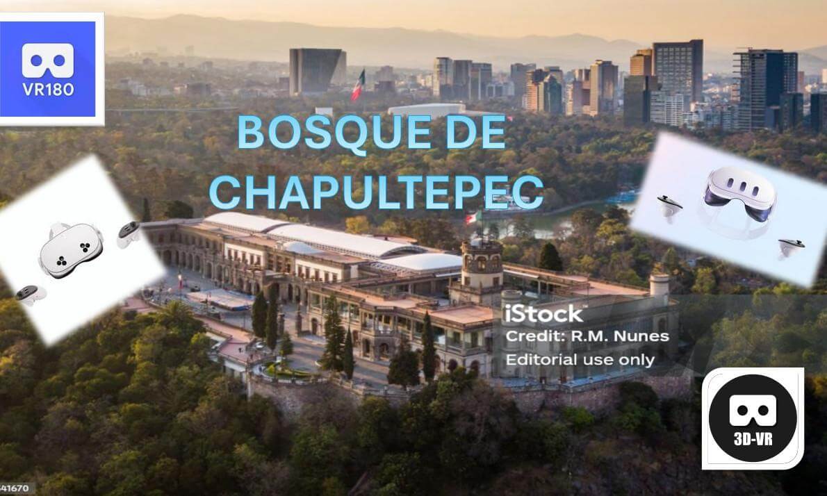 Bosque de Chapultepec VR180 Mexico #CDMX #VR180 #VR #3D