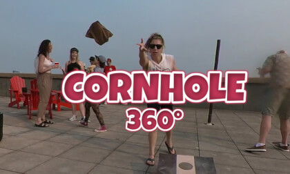 360° Cornhole Showdown: Immerse Yourself in the Game and Keep Score! 360° Cornhole Showdown: Immerse Yourself in the Game and Keep Score!