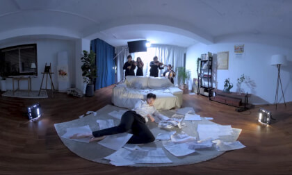 360 VR Web movie] Draw you ep.5 His memory is not all normal. he try to remember her though.